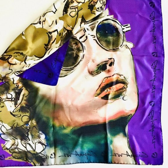 π NWTπFRAAS 100% silk scarf - Picture 6 of 6